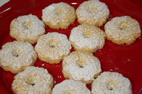 Almond Shortbread Biscuits