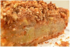 Almond-Streusel Peach Pie