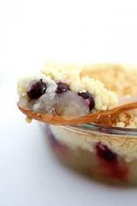 Apple Blueberry Crumble Pie