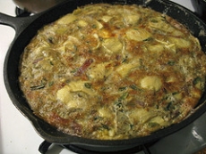 Artichoke Frittata