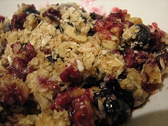 BLUEBERRY OAT MUFFINS