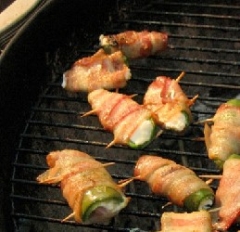 Bacon Wrapped Jalapeno Poppers