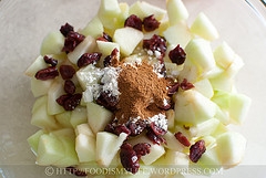 Baked Cranberry Apples