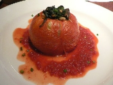Baked Tomatoes Stuffed With Spinach