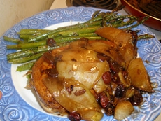 Balsamic Chicken And Pears
