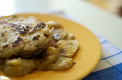 Banana Buttermilk Pancakes