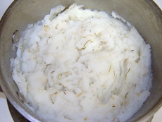 Basil Mashed Potatoes