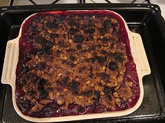Blueberry Crumble