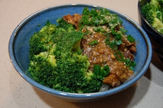 Broccoli with Sesame Sauce
