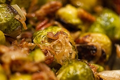 Brussels Sprouts With Caramelized Onion