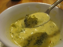 Canadian Broccoli Cheese Soup