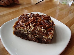 Caramel Fudge Pecan Brownies