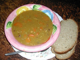 Carrot And Ham Soup