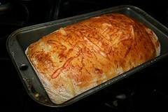 Cheddar Anadama Bread