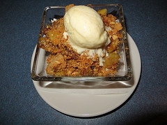 Cheddar Apple Cobbler