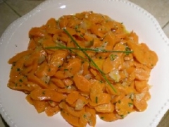 Cheese Glazed Carrots