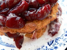 Cherry Cream Torte