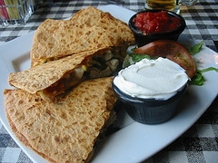 Chicken And Black Bean Quesadillas
