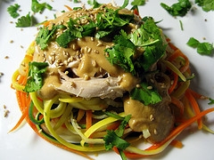Chicken With Peanut Sauce