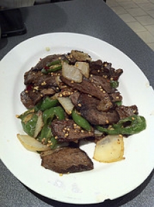 Chinese Beef And Peppers