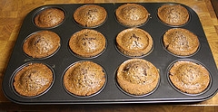Chocolate Chocolate Chip Muffins