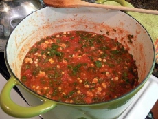 Cold Corn and Tomato Soup