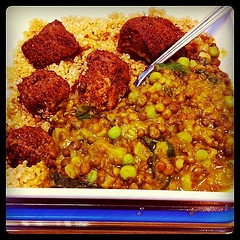 Curried Lentils And Vegetables