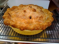 Deep Dish Peach Pie