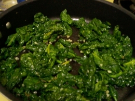 Easy Saute Spinach