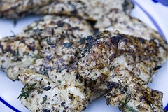 Grilled Chicken with Rosemary
