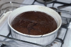 Hot Chocolate Souffles
