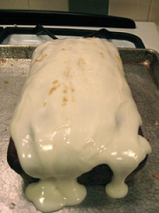 Lemon Cake with Lemon Glaze