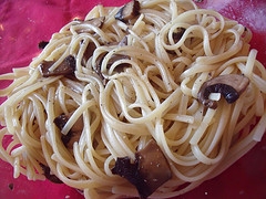 Linguine with Mushrooms