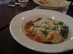 Moussaka (Baked Eggplant with Potatoes)