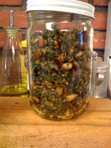 Nutty Basil Pesto
