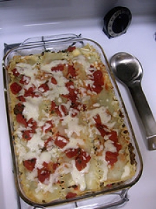 Sausage and Spinach Lasagna
