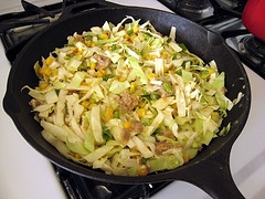 Skillet Cabbage