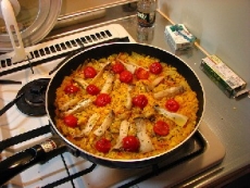 Skillet Chicken Paella