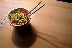 Spicy Vegetable Noodle Stir Fry