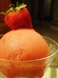 Strawberry Sorbet