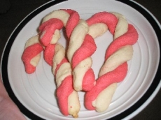 Candy Cane Cookies