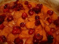 Cranberry Glazed Sweet Potatoes