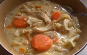 1-Pot: Creamy Chicken Noodle Casserole