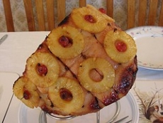 Baked Whiskey-Glazed Ham