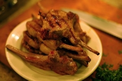 Grilled Marinated Lamb Chops