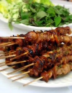 Grilled Chicken Skewers