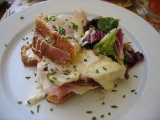 A Croque Monsieur Salad