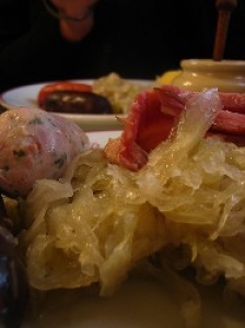 Old World Sauerkraut Supper