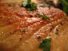 Salmon with Lemon and Rosemary