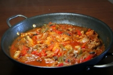 Homestyle Chicken Cacciatore